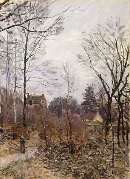 Autumn, Louveciennes, 1873 (oil on canvas)