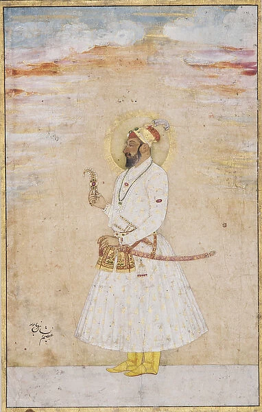 Azim us Shan Bahadur, c. 1720 (opaque w  /  c & gold on paper)