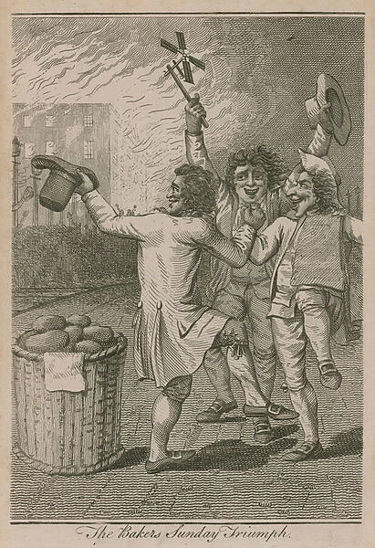 The bakers Sunday triumph (engraving)