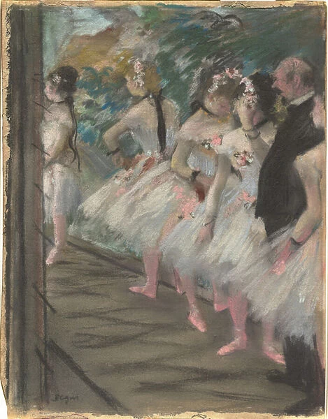 The Ballet, c. 1880 (pastel on paper)