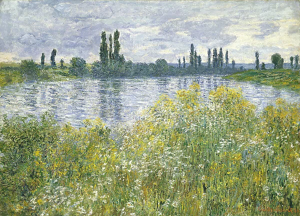 Banks of the Seine, Vetheuil, 1880 (oil on canvas)
