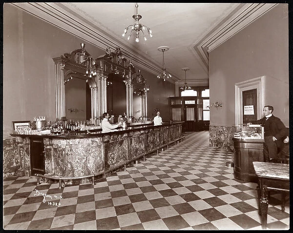 Bar at Gilsey House, Broadway and 29th Street, New York