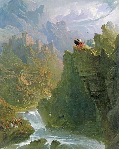 The Bard, c. 1817 (oil on canvas)