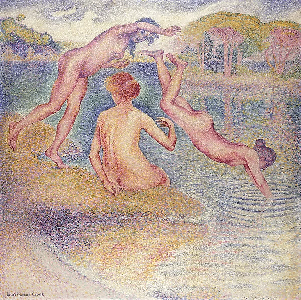The Bathers (The Joyful bathing); Les Baigneuses (La Joyeuse baignade)