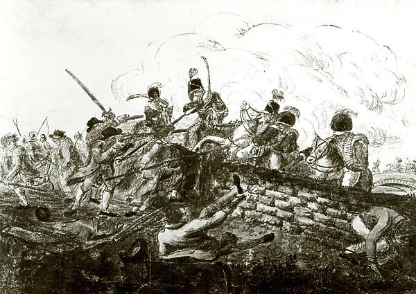 Battle of Bonnybridge, 1820 (print)