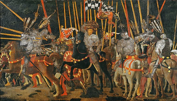The Battle of San Romano in 1432, c. 1456 (oil on panel)