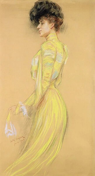 Berthe Cerny (1868-1940) June 1900 (pencil on paper)