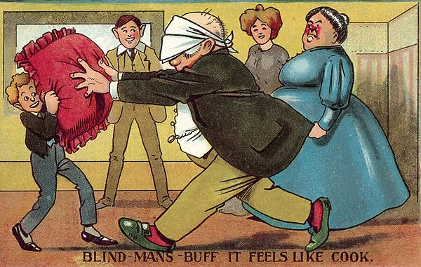 Blind Mans Buff - it feels like cook (colour litho)