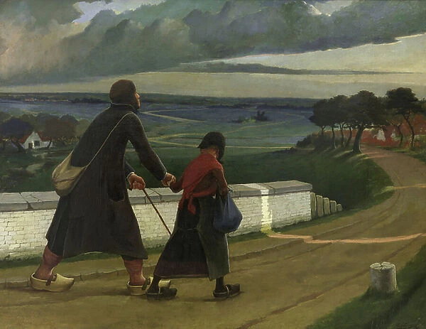 The Blind One, 1898 (oil on canvas)