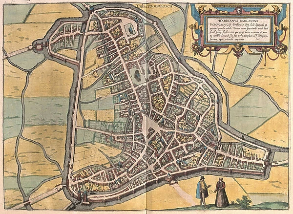 Bois le Duc, Netherlands (engraving, 1572-1617)