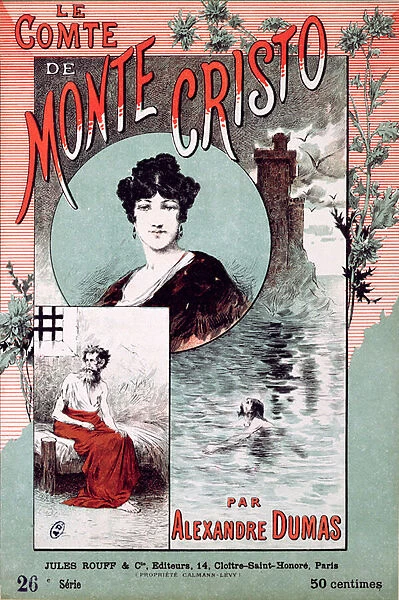 Book cover for Le Comte de Monte Cristo by Alexandre Dumas Pere (1802-70