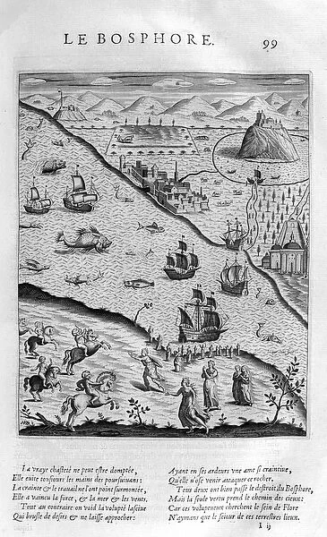 The Bosphorus, 1615 (engraving)