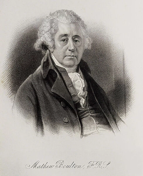 BOULTON, Matthew (1728-1809). English engineer. Litography
