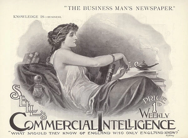 British Newspapers in the Nineteenth Century: Sells Commercial Intelligence Weekly (litho)