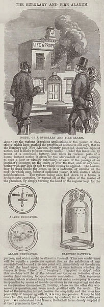 The Burglary and Fire Alarum (engraving)