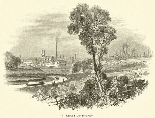 Burslem and Longport (engraving)