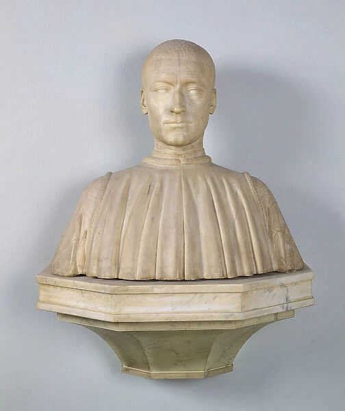 Bust of Filippo Strozzi (1428-91) 1475 (marble)