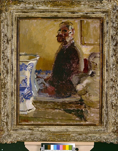 The Bust of Tom Sayers; a Self-portrait, c. 1913-15 (oil on canvas)