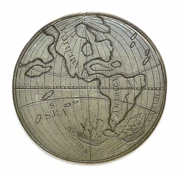 Byron's voyage around Cape Horn 1764-1766; reverse, 1764-66 (silver)