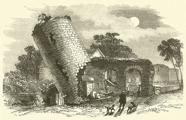 Caerleon Castle (engraving)