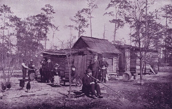 A camp of Consumptives, near Lake Worth, Florida (b  /  w photo)