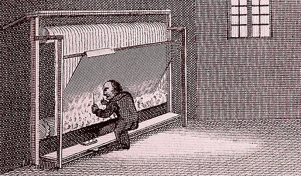 Carpet weaving, 1823