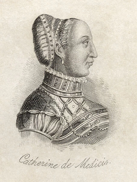Catherine de Medici, from Crabbs Historical Dictionary, published 1825