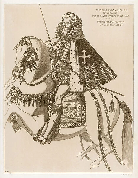 Charles Emmanuel I (engraving)