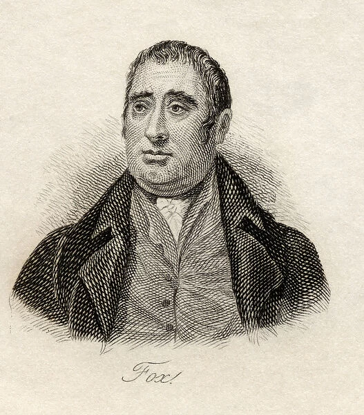 Charles James Fox, from Crabbs Historical Dictionary, published 1825