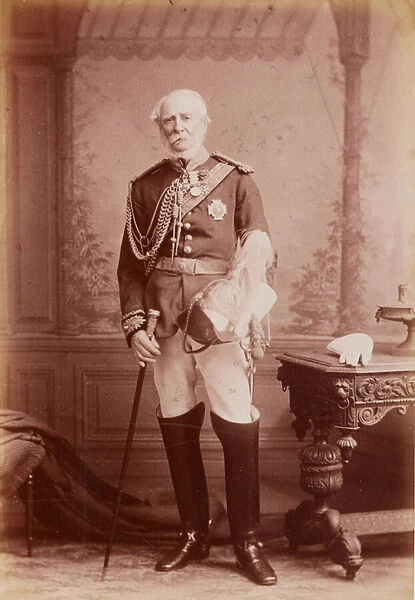 Charles Marie Remusat, 1856 (b  /  w photo)