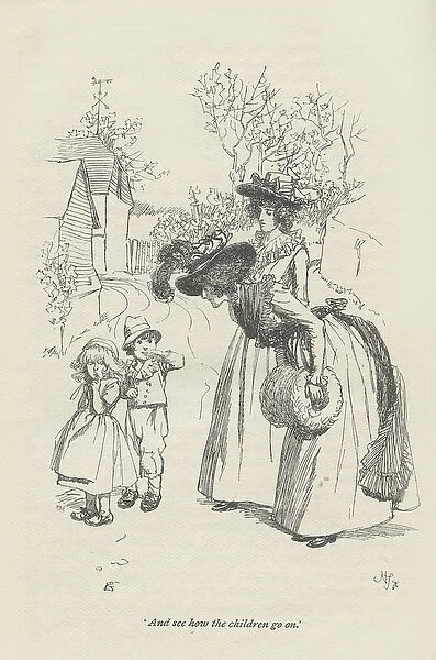 And see how the children go on, 1896 (engraving)