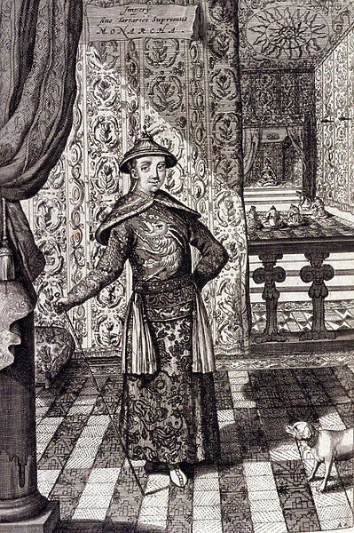 The Chinese Emperor and Supreme Ruler of the Tartars - Chinese emperor Kangxi (1652-1722