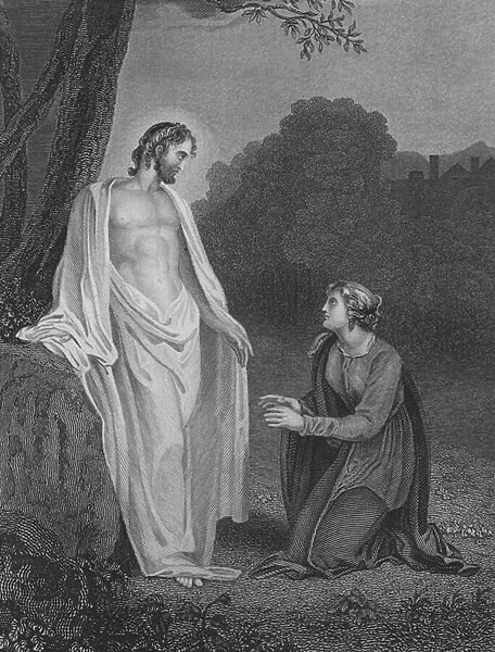 Christ appearing to Mary Magdalen (engraving)