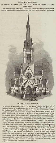 The Church at Colabah (engraving)