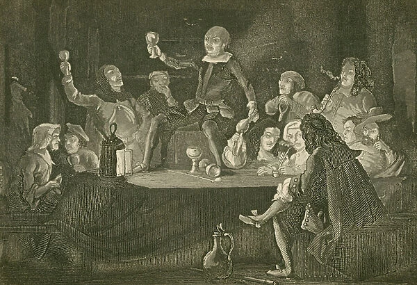 The Coffin Makers Carousal (engraving)
