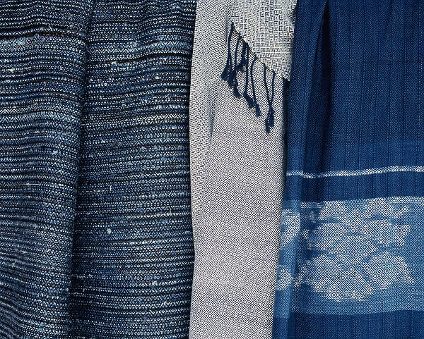 Contemporary indigo fabric, Thailand (textile)