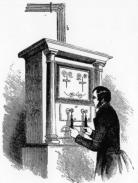 Cooke & Wheatstone's double needle telegraph, 1850