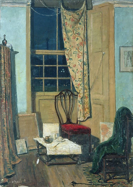 The Corner of a Room, 1908 (oil on canvas)
