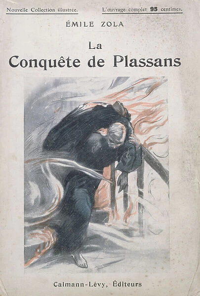 Front cover to an edition of La Conquete de Plassans by Emile Zola (1840-1902) c. 1910 (colour litho)