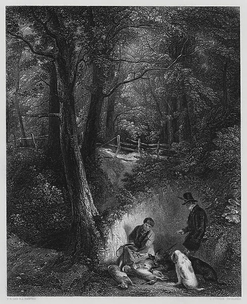 The Cover Side, from the picture in the Vernon Gallery (engraving)