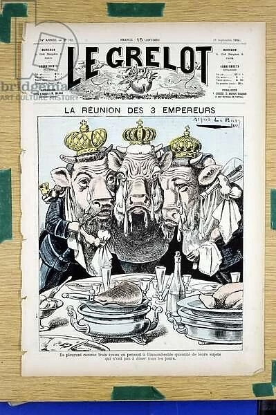 Cover of 'The Grelot', Satirical in Colours