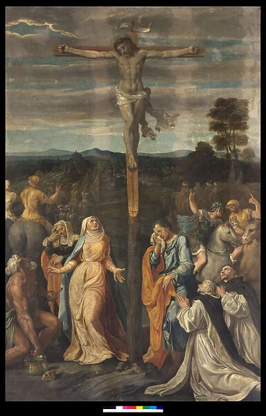Crucifixion, 1541-45 (oil on canvas)