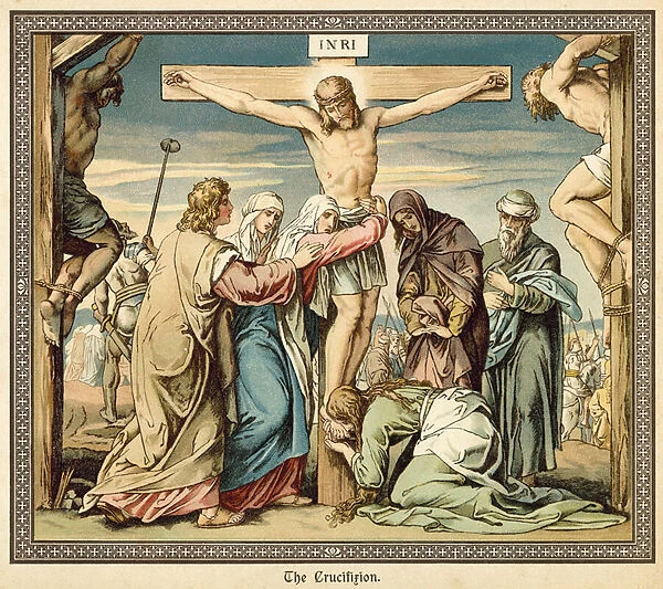 Crucifixion (chromolitho)