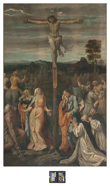 Crucifixion (fresco transferred on board)
