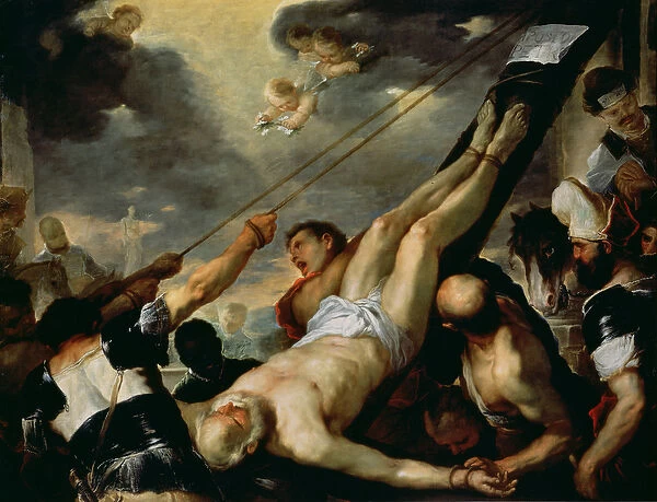 The Crucifixion of Saint Peter, c. 1660 (oil on canvas)