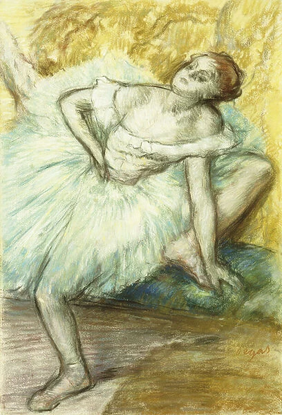 Dancer; Danseuse, 1897-1900 (pastel on paper)