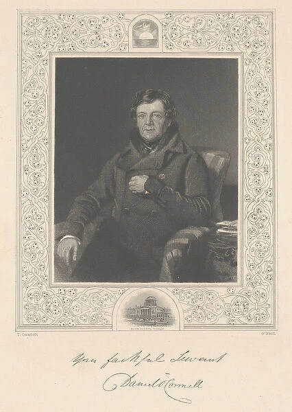 Daniel O Connell, engraved by O Neill (engraving)