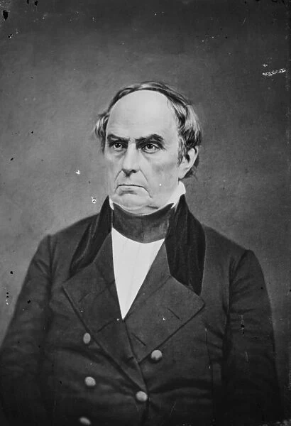 Daniel Webster (b  /  w photo)