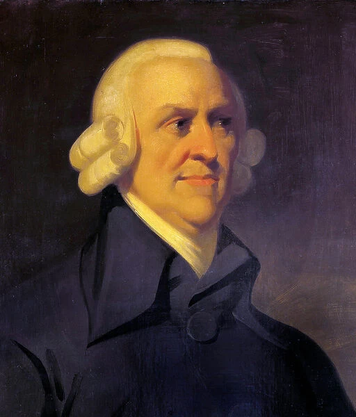 deatail de 'Portrait of Adam Smith '