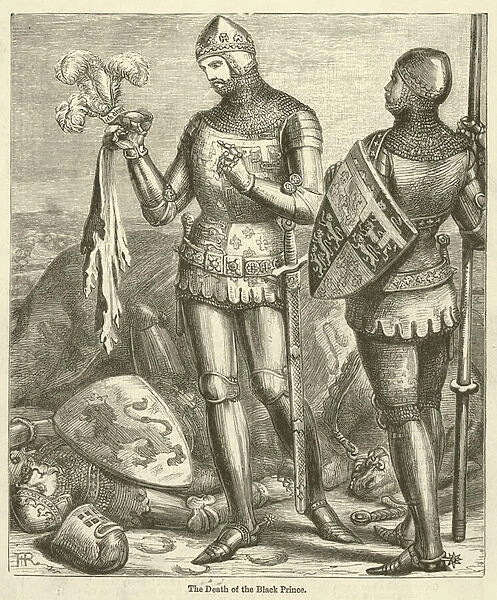 The Death of the Black Prince (engraving)